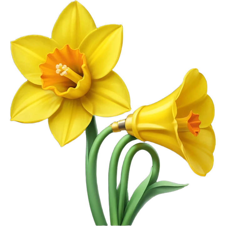 Daffodil emoji