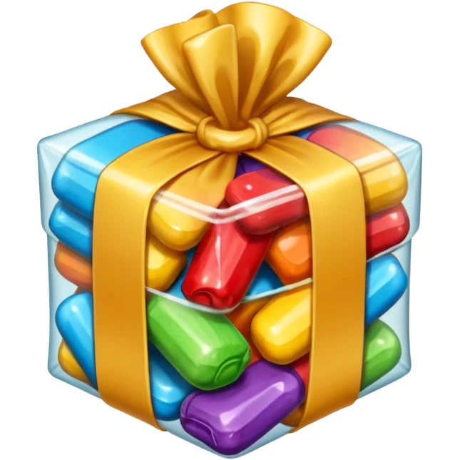 un bonbon emballé  emoji