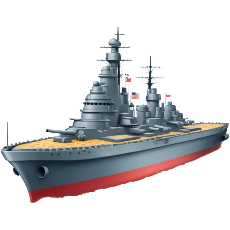 battleship no flag emoji