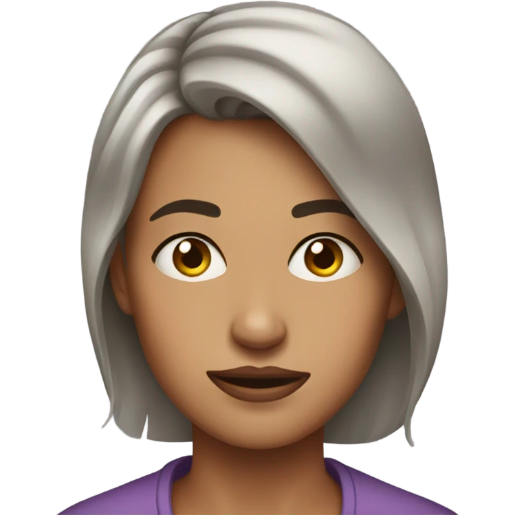 Woman rolling her eyes emoji