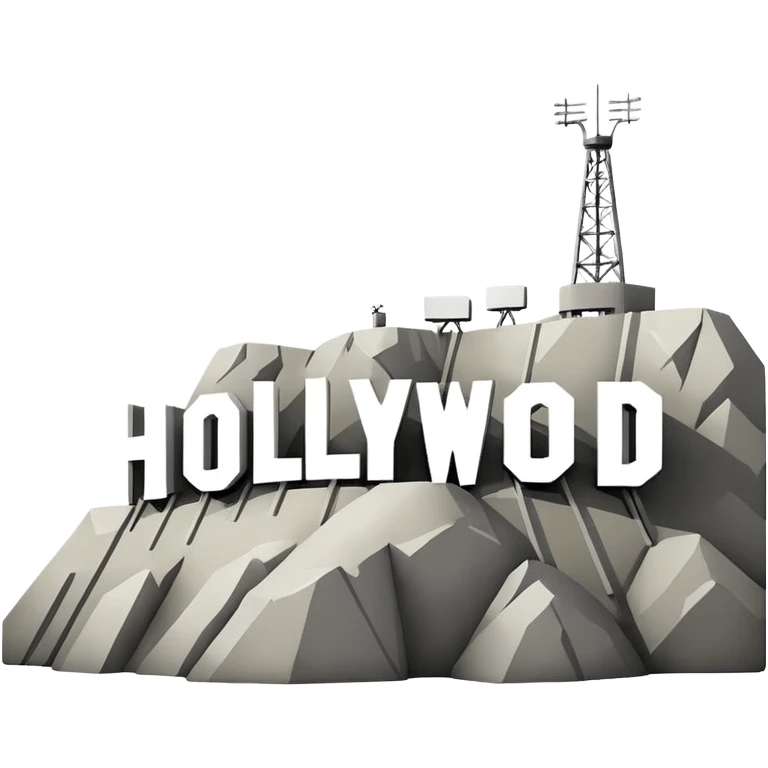 Hollywood Sign emoji
