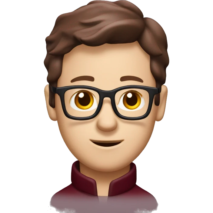 Burgundy doc marten emoji