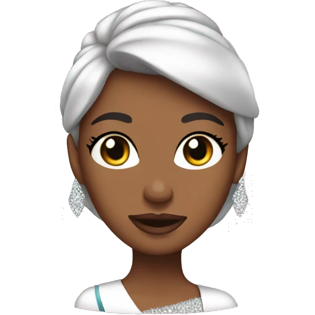 Beauty queen emoji