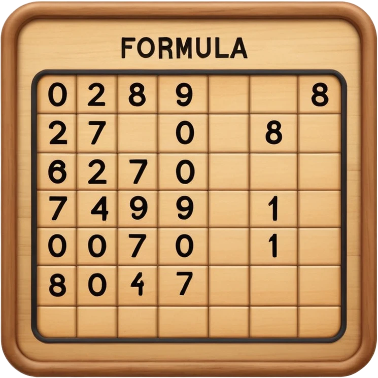 Formula Board emoji