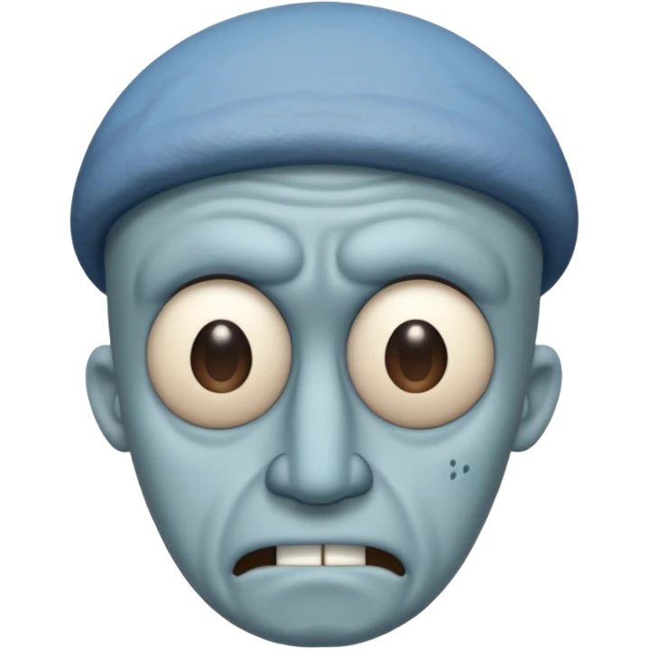 Squidward Tentacles emoji