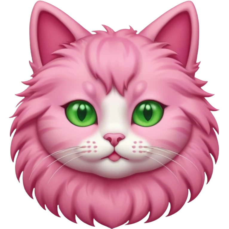 Pink cat  emoji