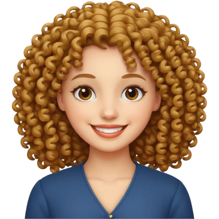 mujer con rulos en la cabeza emoji