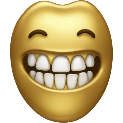 gold teeth emoji