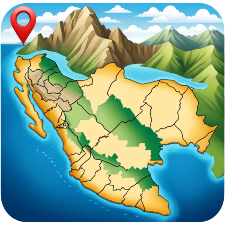 Generate a correctly Peru map emoji