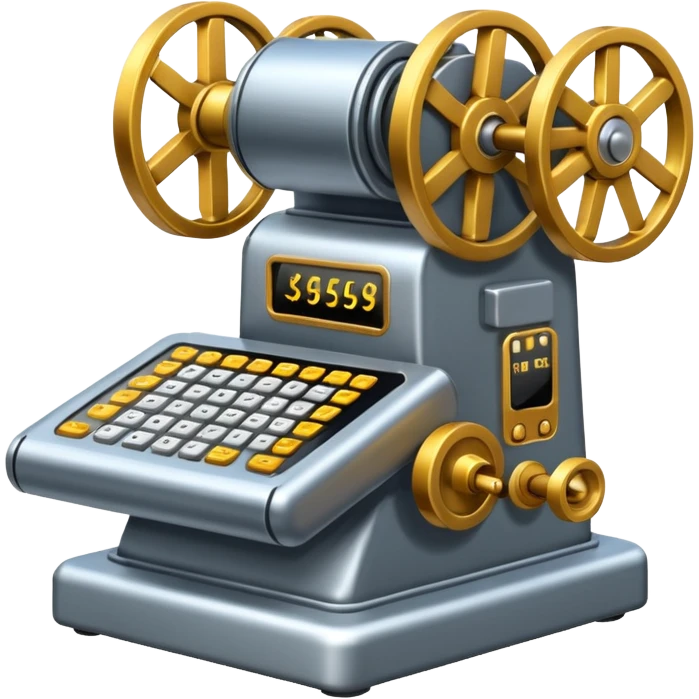 A numerically controlled machine emoji
