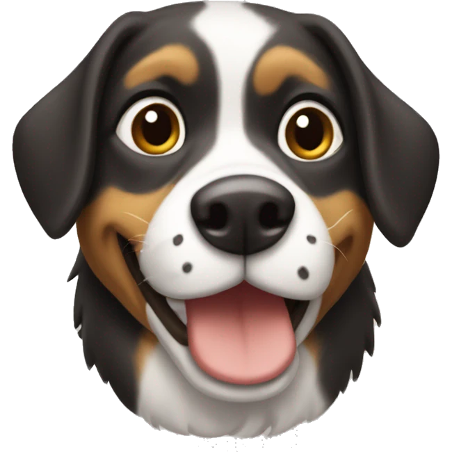 Perro feliz emoji