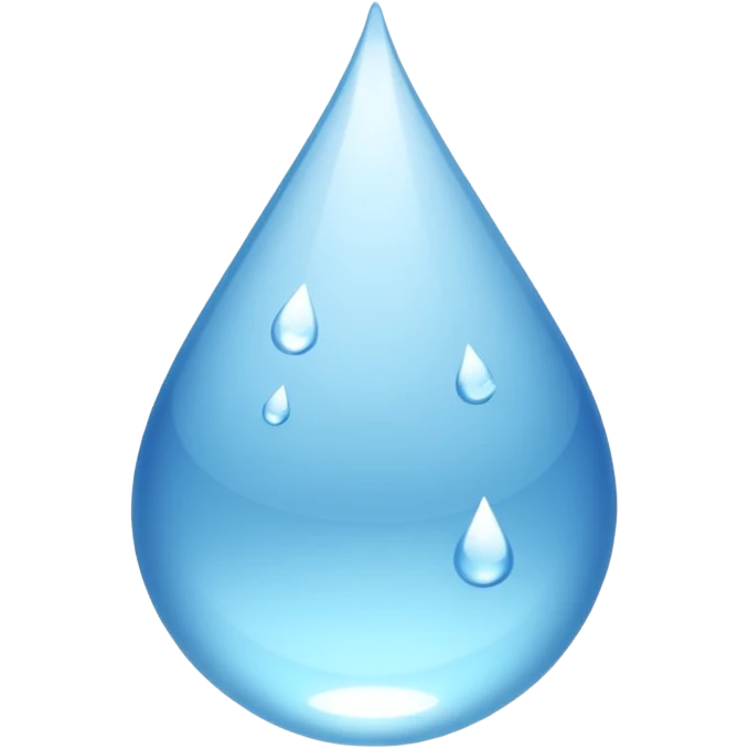 water droplet emoji