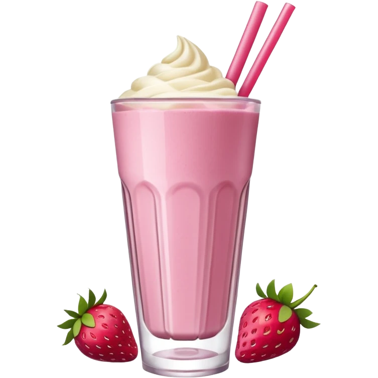Batido rosa emoji