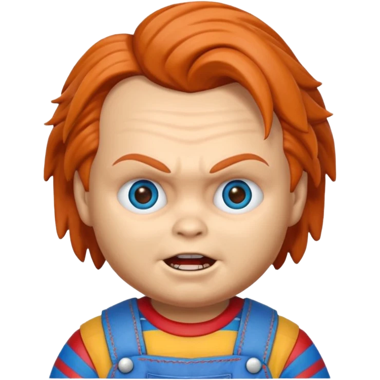 Un emojin de chuky emoji