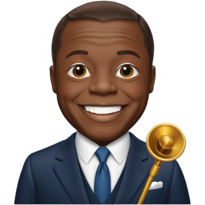Louis Armstrong emoji