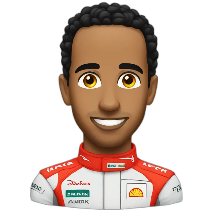Lewis hamilton emoji