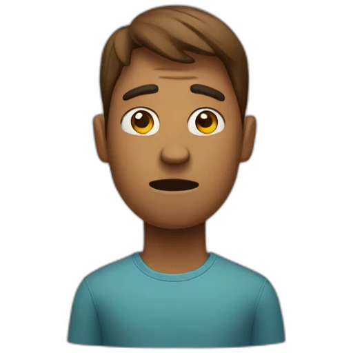 person getting annoyed at a slack ui update emoji