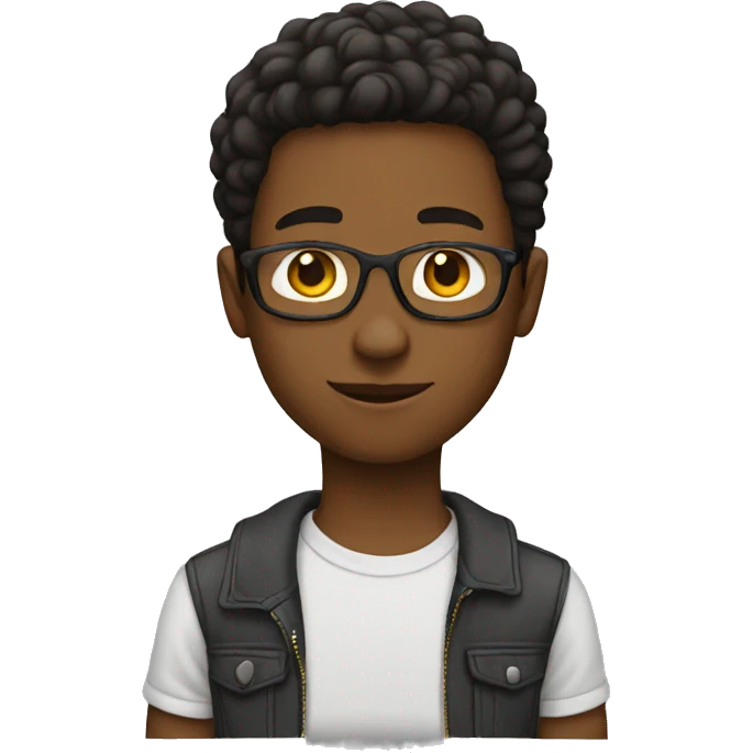 Cool boy emoji