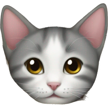 A kitten in a blanket emoji