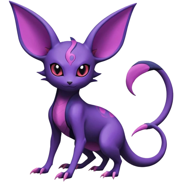 Salandit-Noibat-Espeon-Hybrid (Full body) emoji