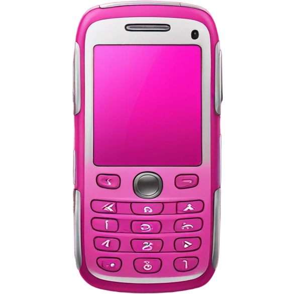 motorola pink flip phone emoji