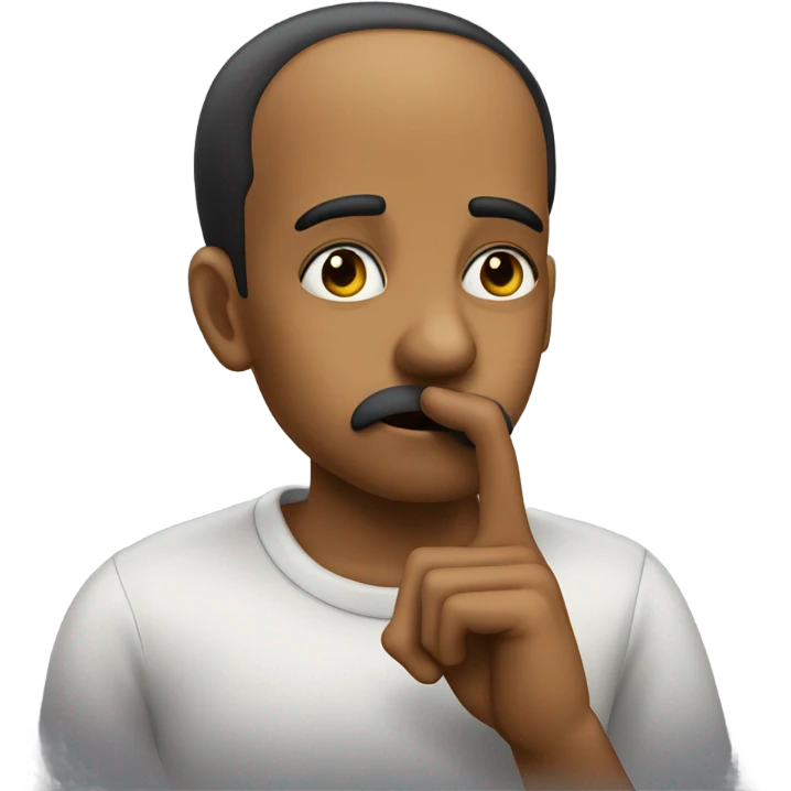 🤫🫠 emoji