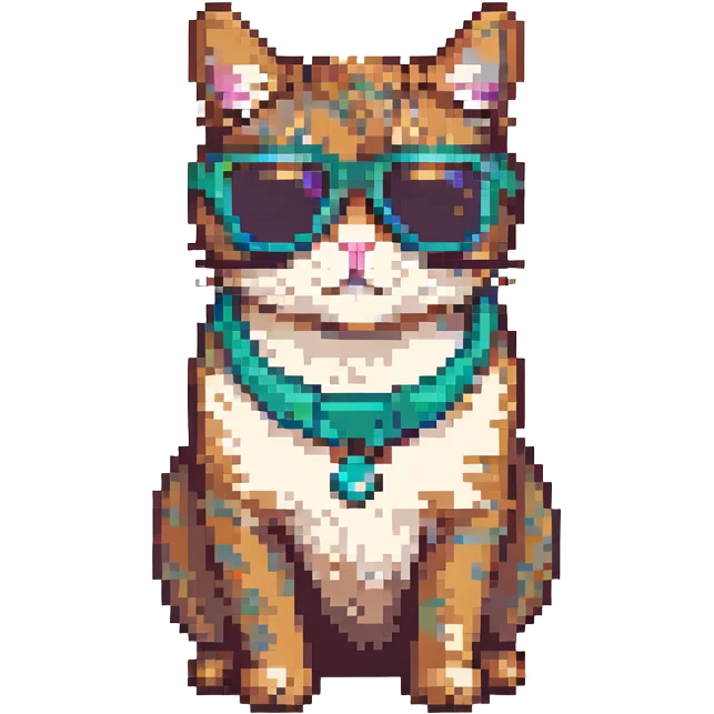cat wearing sunglasses emoji