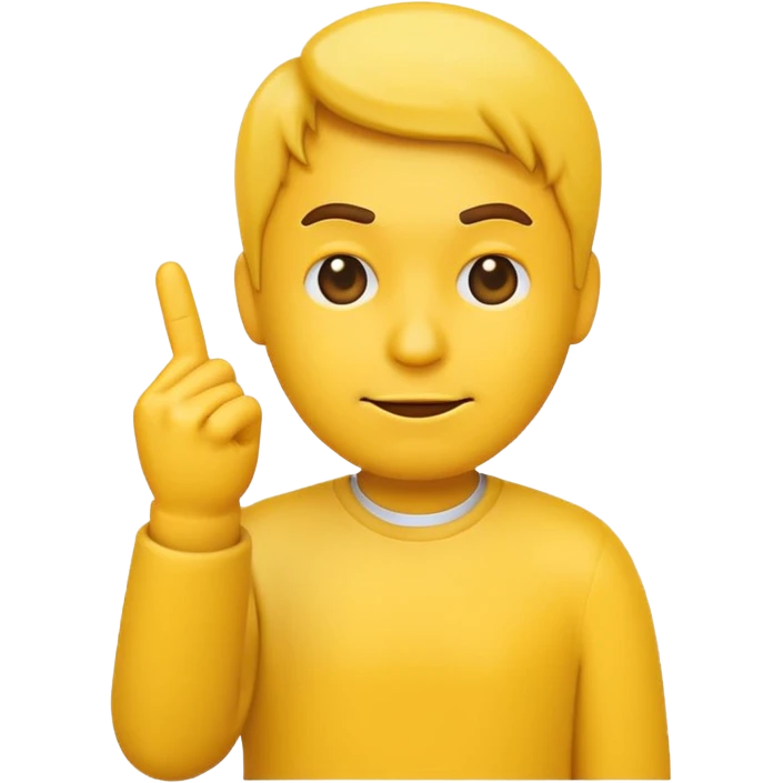 emoji guy holding middle finger emoji