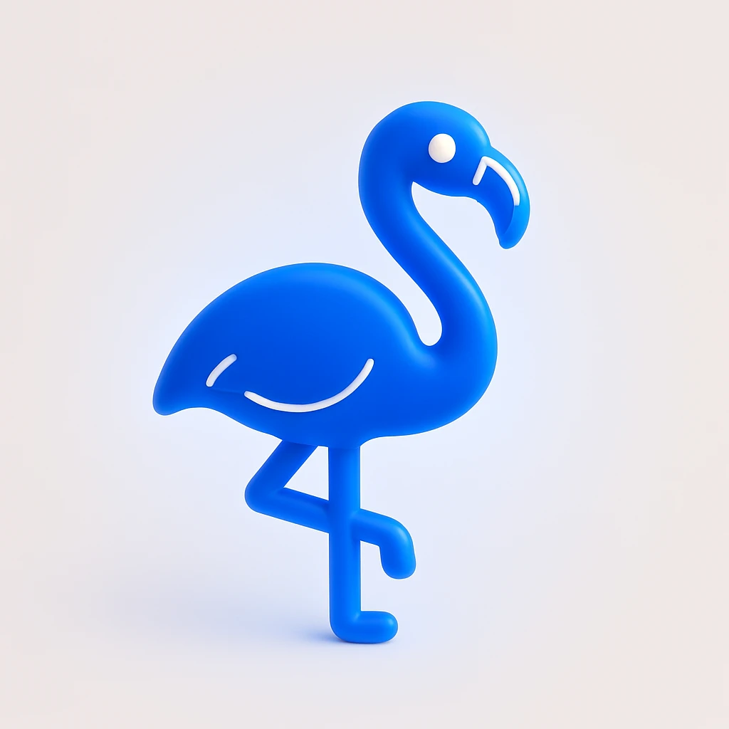 flamingo emoji