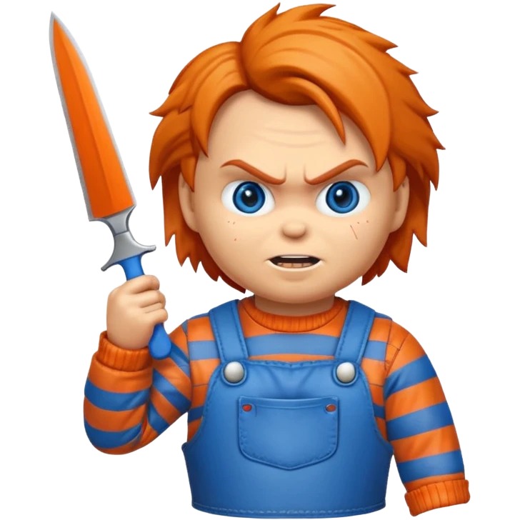 Un emojin de chuky emoji