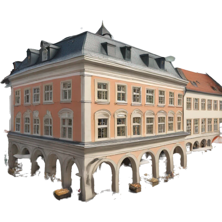 grosser Marktplatz mit magt emoji