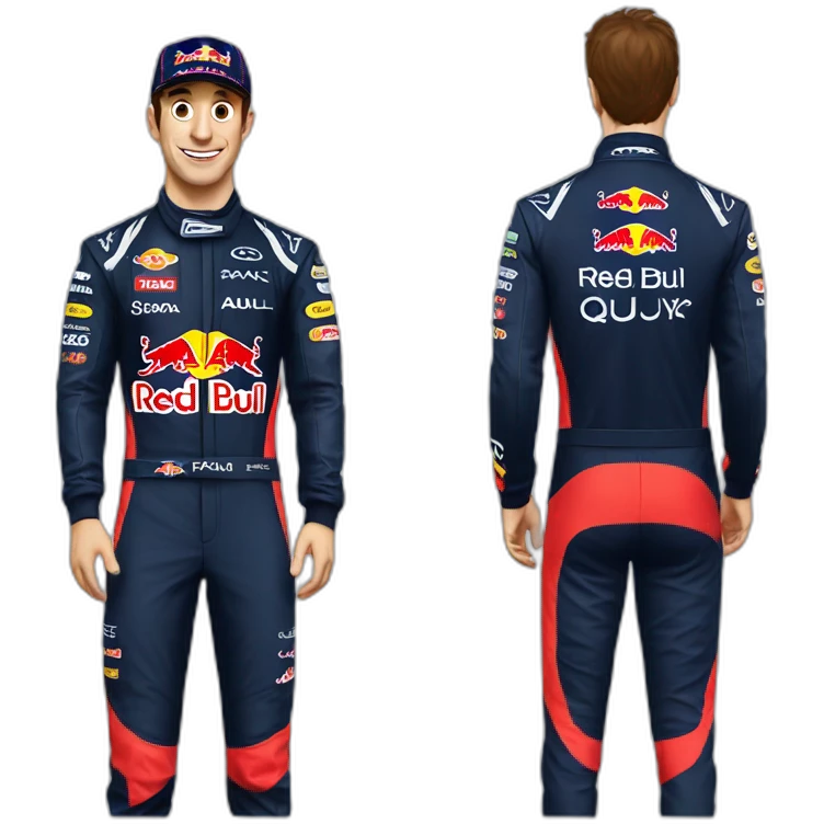 Red bull racing emoji