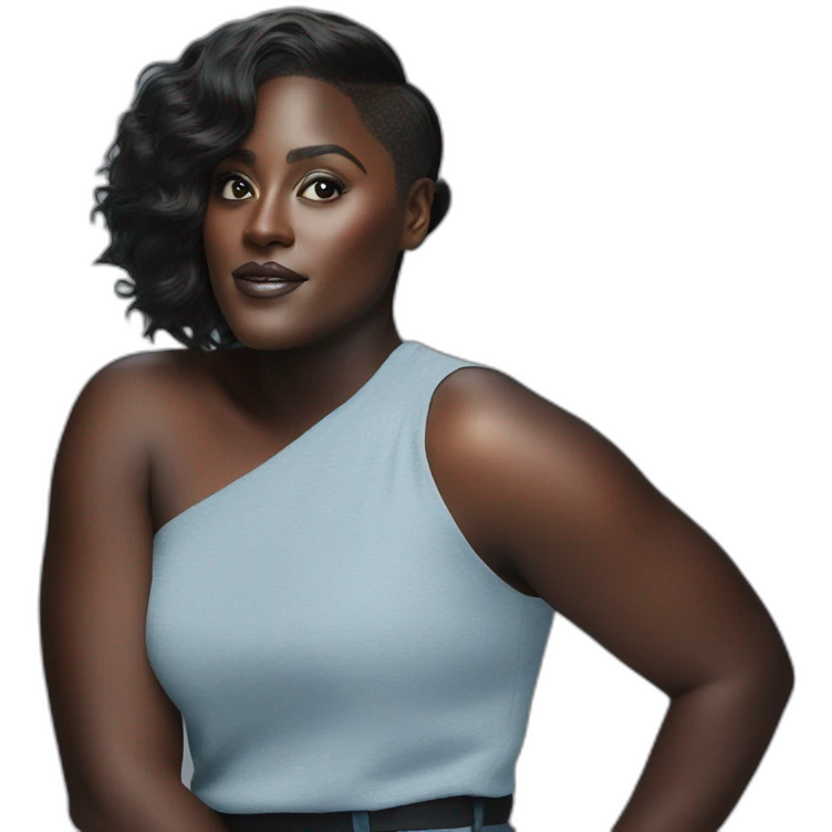 danielle brooks short hair emoji