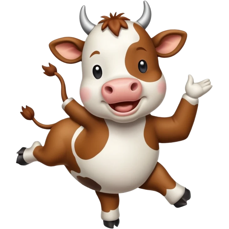 cow dancing emoji