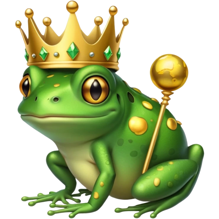 Frog princess emoji