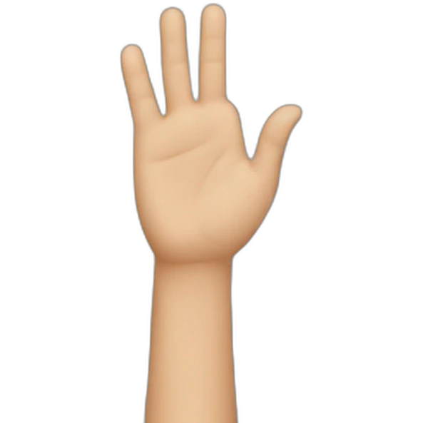 hand salute emoji