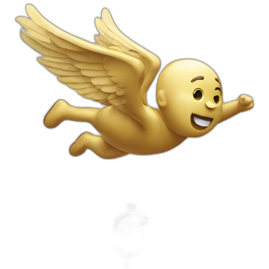 flying money emoji