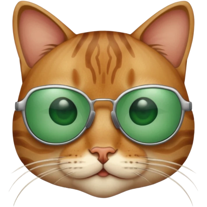 Cat wearing sunglasses emoji