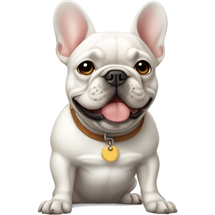 French bulldog  emoji