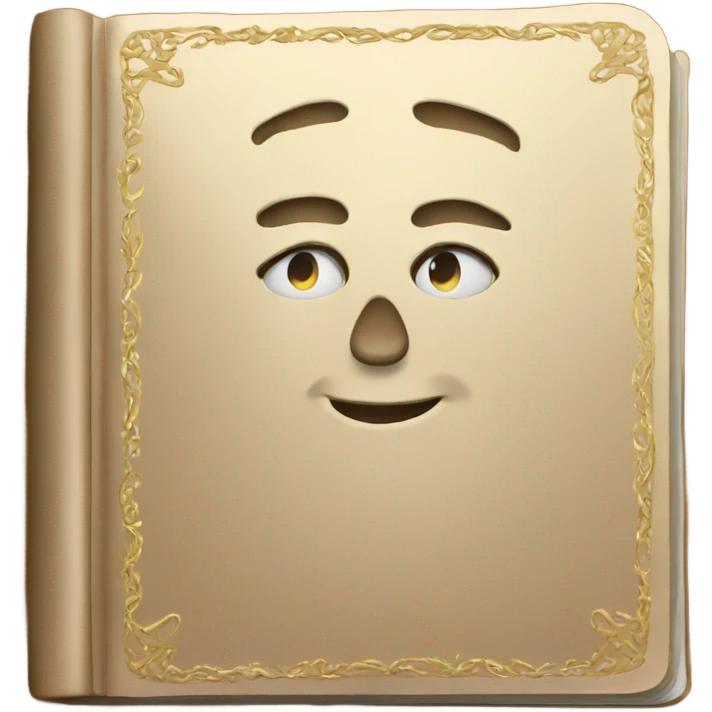 luxury book emoji