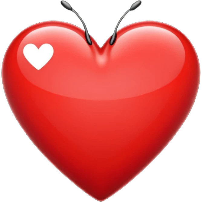 Love bug emoji