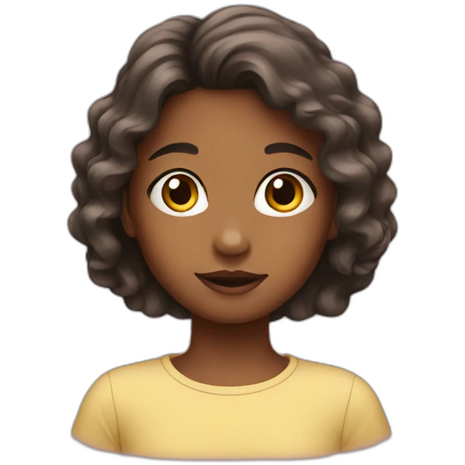 Young girl emoji
