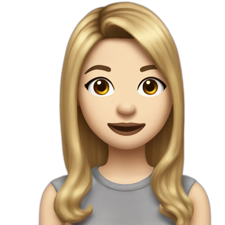 miranda cosgrove mixed with Jennette McCurdy face emoji