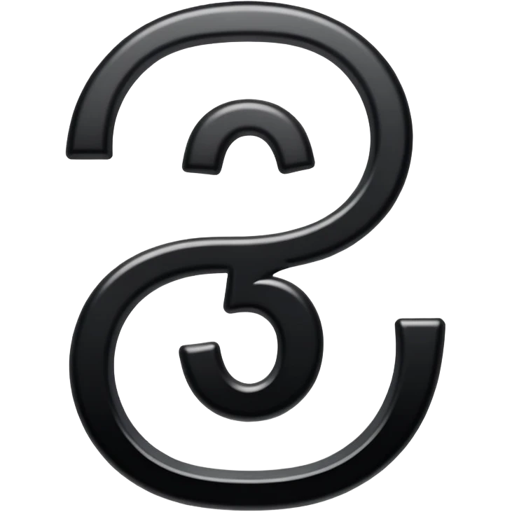 Upside down 5 emoji