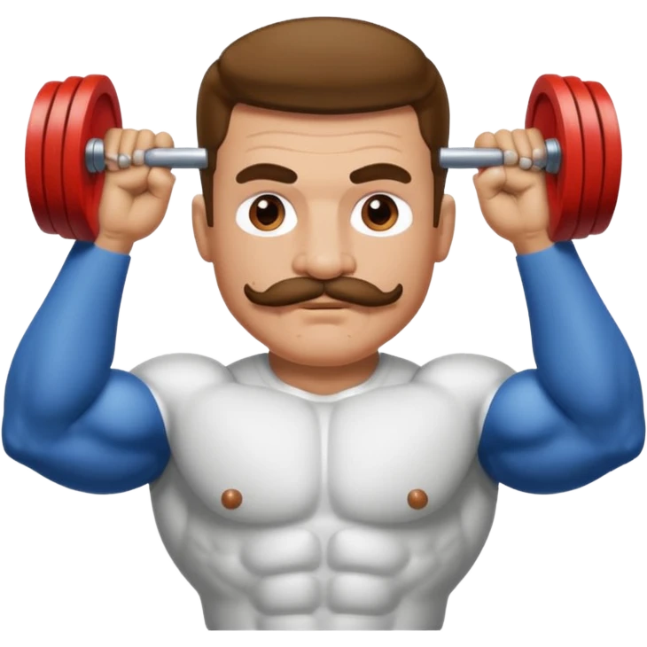cbum mr olympia with mustache emoji