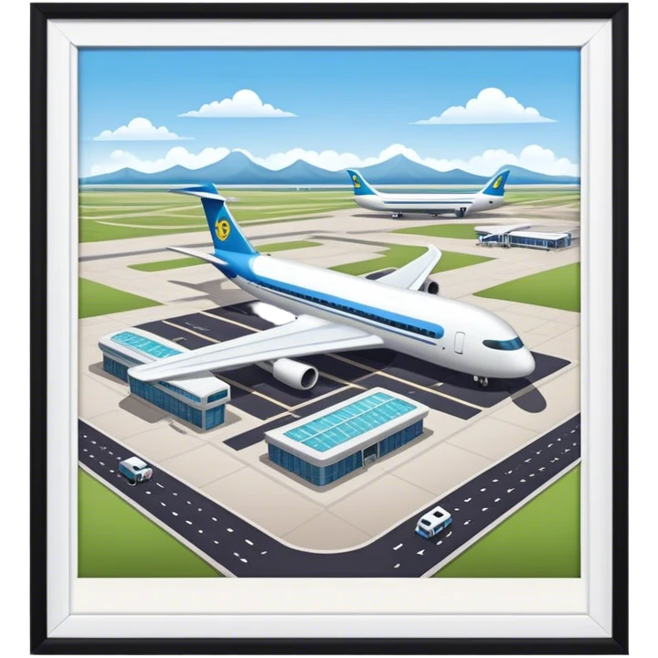 international airport emoji