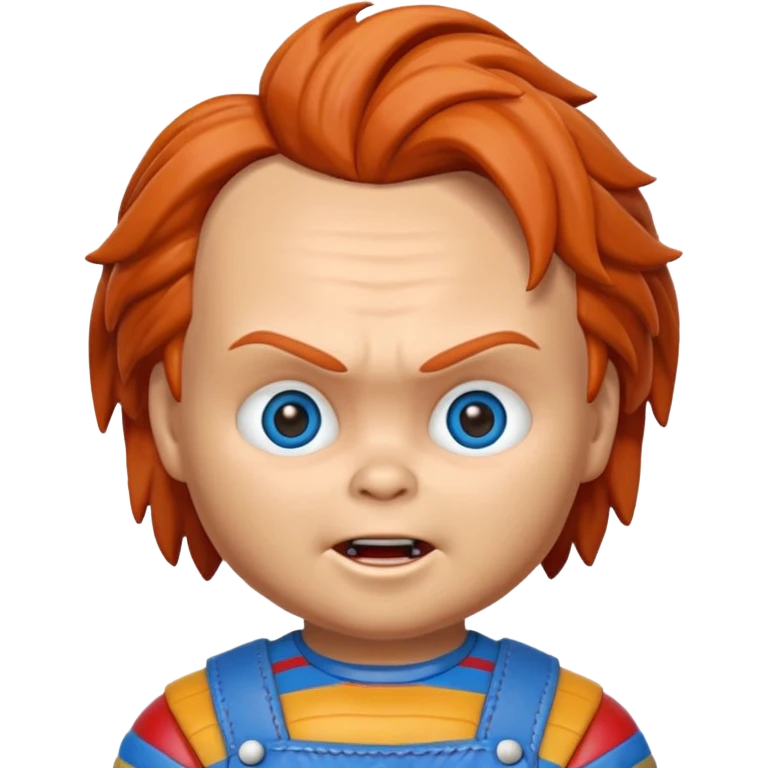 Un emojin de chuky emoji
