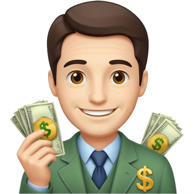 UNCLE WITH MONEY emoji