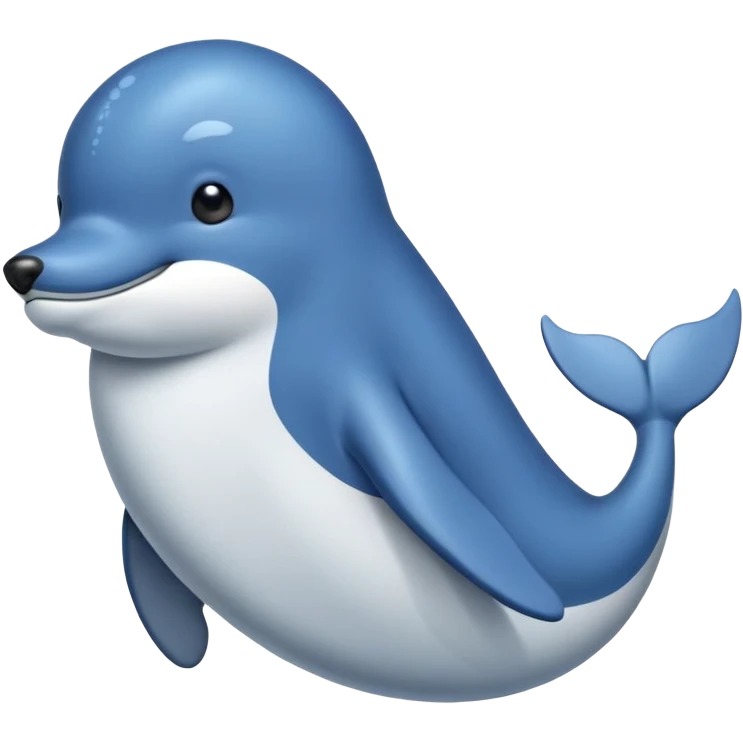 Un perro con cuerpo de ballena emoji