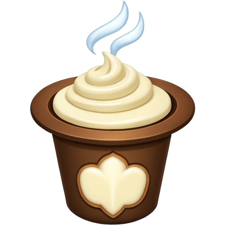wafting aroma lines with vanilla bean emoji
